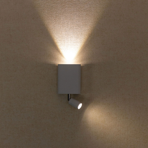 Citilux Декарт CL704410 LED Бра с выключателем Белое фото 5 Citilux Декарт CL704410 LED Бра с выключателем Белое фото 5