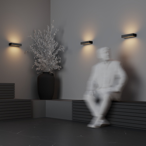 Уличный настенный светильник Outdoor O428WL-L20GF3K фото 16