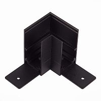 ST007.419.00 Угол-соединитель для подвесного / накладного магнитного шинопровода  ST-Luce Черный SKYLINE 48