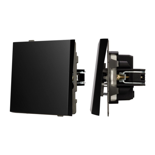 Механизм звонкового выключателя SWT-TENDO-MKR1-PL-BK (230V, 10A) Arlight 054143 Механизм звонкового выключателя SWT-TENDO-MKR1-PL-BK (230V, 10A) Arlight 054143