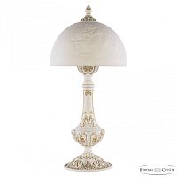 Настольная лампа с косятным фарфором AL78100L/25 WMG Pair Bohemia Ivele Crystal (Богемия Ивеле Кристалл)