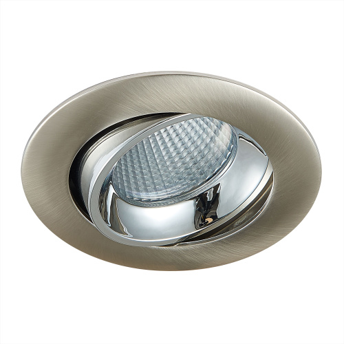 Citilux Альфа CLD001NW5 LED Встраиваемый светильник Матовый Хром Citilux Альфа CLD001NW5 LED Встраиваемый светильник Матовый Хром