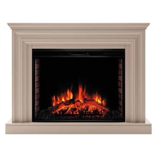 Каминокомплект WESTON/ФАБИО Кашемир с очагом Электроочаг EPSILON/ЭПСИЛОН 33