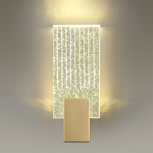 4362/5WL HIGHTECH ODL23 433 матовое золото/металл/стекло Настенный св-к IP20 LED 5W 218Лм 3000K RICCI фото 3 4362/5WL HIGHTECH ODL23 433 матовое золото/металл/стекло Настенный св-к IP20 LED 5W 218Лм 3000K RICCI фото 3
