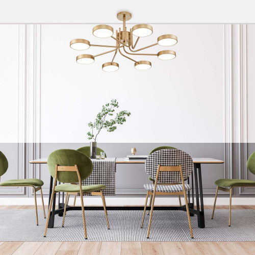 Светильник на штанге Escada 10258/8 LED*70W Champagne gold фото 4