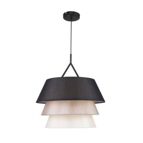 Подвесной светильник Escada 10187/3S E27*60W Black/Beige/White Подвесной светильник Escada 10187/3S E27*60W Black/Beige/White
