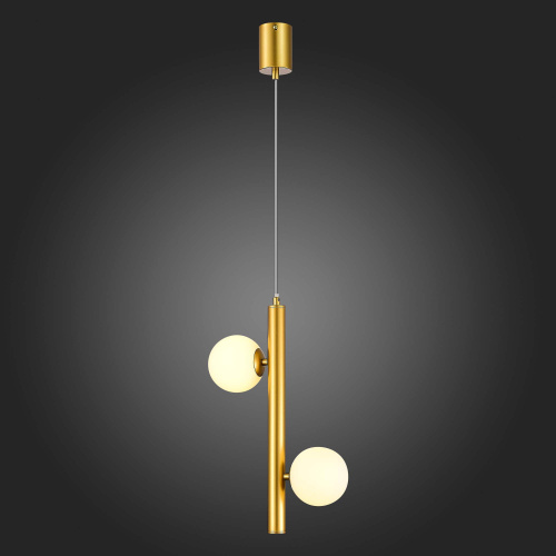 SL1185.203.02 Подвес ST-Luce Золотистый/Белый G9 2*5W ASOLO фото 5