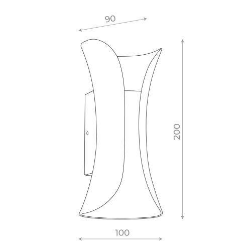 SL1584.511.02 Светильник уличный настенный ST-Luce Белый/Белый LED 2*5W 4000K COSETTO фото 2