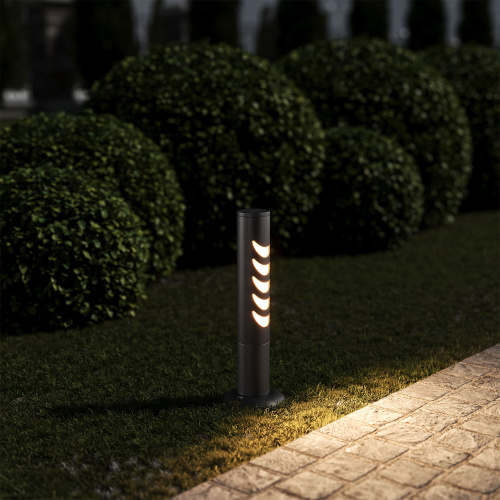 Светильник садово-парковый Smile 6w 3000K черный 35188/S фото 2 Светильник садово-парковый Smile 6w 3000K черный 35188/S фото 2