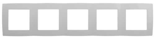 Рамка 5-постовая ЭРА 12 12-5005-01 Б0014781 Рамка 5-постовая ЭРА 12 12-5005-01 Б0014781