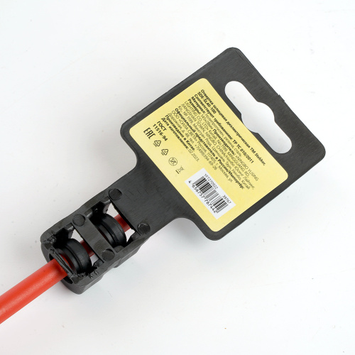 Отвертка шлицевая диэлектрическая STEKKER SL 4.0 х 100мм, SDE-SL40-100 фото 7