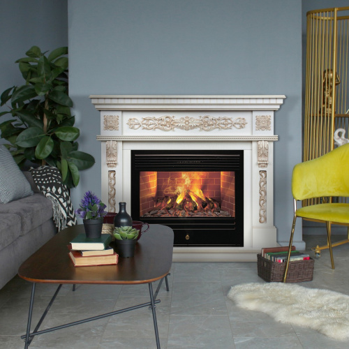 Электрокамин RealFlame Estella 25,5/26 WT с очагом 3D Novara фото 8 Электрокамин RealFlame Estella 25,5/26 WT с очагом 3D Novara фото 8