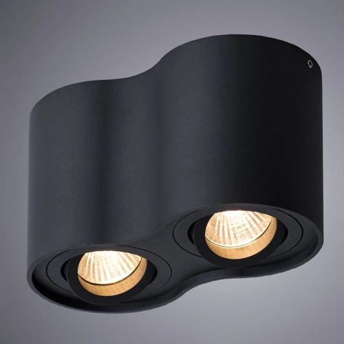 Точечный накладной светильник Arte Lamp FALCON A5645PL-2BK фото 2 Точечный накладной светильник Arte Lamp FALCON A5645PL-2BK фото 2