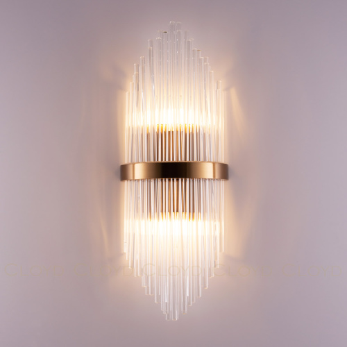 Бра Cloyd CADANCE-B W2 / выс. 54 см - латунь (арт.20473) фото 6 Бра Cloyd CADANCE-B W2 / выс. 54 см - латунь (арт.20473) фото 6