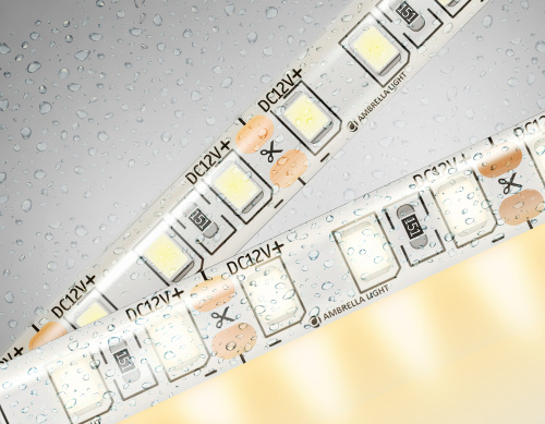 Светодиодная лента 12В 2835 120Led 9.6Вт/м 3000K IP65 5м Светодиодная лента 12В 2835 120Led 9.6Вт/м 3000K IP65 5м