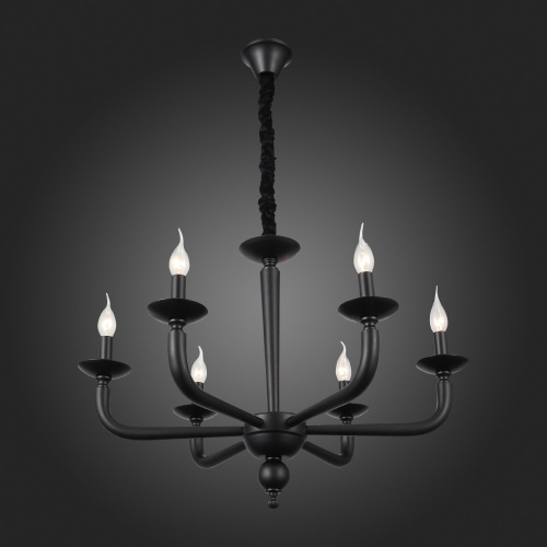 SL1114.403.06 Люстра подвесная ST-Luce Черный E14 6*40W FORTEZA фото 6 SL1114.403.06 Люстра подвесная ST-Luce Черный E14 6*40W FORTEZA фото 6