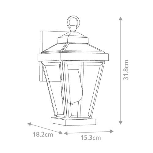Настенный фонарь Quoizel, Арт. QZ-RAVINE2-S фото 2
