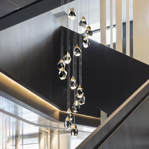 Подвесной светильник 9701P/15R brass фото 2