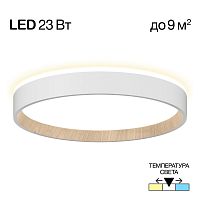 Citilux ETALON CL750240 LED Светильник с подсветкой Белый+Бук