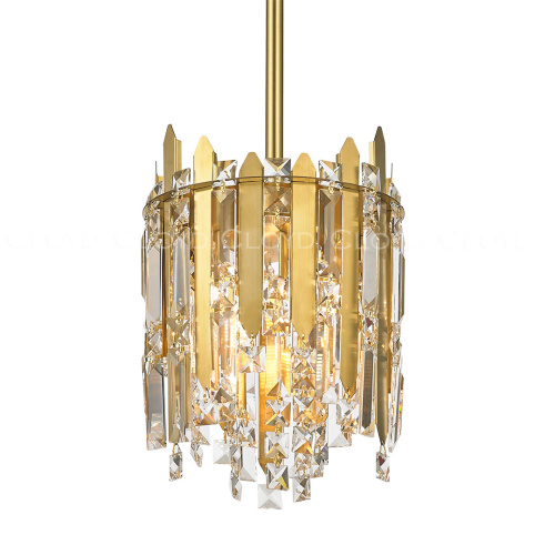 Подвесной светильник Cloyd ALCATRAZ-A P3 / Ø23 см - латунь (арт.10600) фото 2