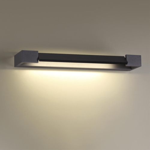 3888/12WB HIGHTECH ODL20 495 черн/металл Настен.поворотн.светильник LED 4000K 12W 220V IP44 ARNO фото 4