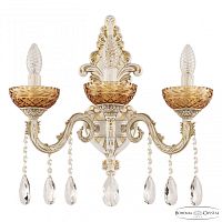 Бра с хрустальными подвесками AL7901B15/3/175 A WMG P Amber/M-1F Bohemia Ivele Crystal (Богемия Ивеле Кристалл)