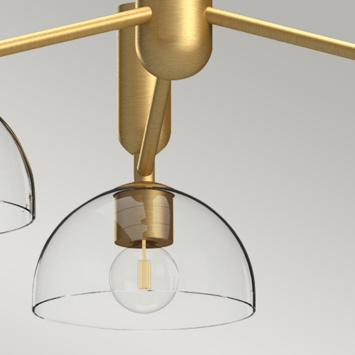 Люстра Alora Mood, Арт. ALM-JUDE3-GD-CL фото 3 Люстра Alora Mood, Арт. ALM-JUDE3-GD-CL фото 3