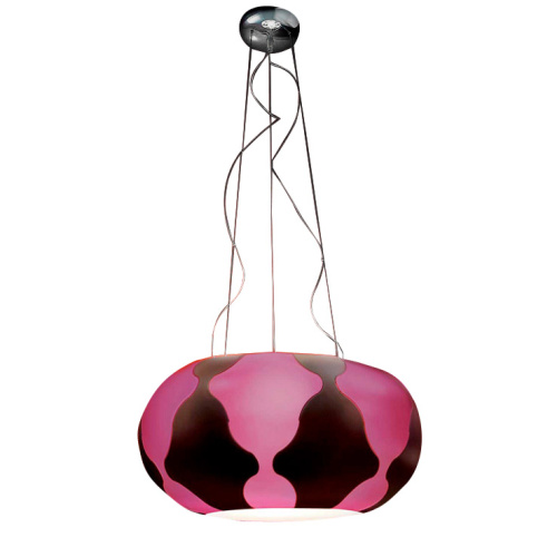 Подвесной светильник FLAN Fucsia/Marrone