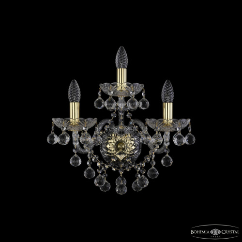 Бра хрустальные 1409B/2+1/160/XL G Бра хрустальные 1409B/2+1/160/XL G