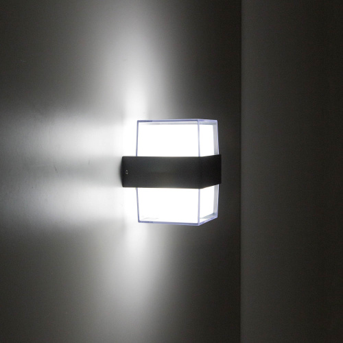 Citilux GARDA CLU0009K LED Уличный настенный светильник Графит фото 7 Citilux GARDA CLU0009K LED Уличный настенный светильник Графит фото 7