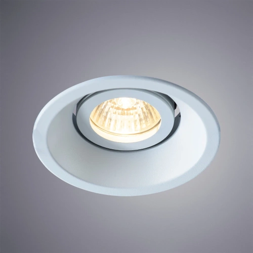 Точечный встраиваемый светильник Arte Lamp GRUS A6668PL-1WH фото 2 Точечный встраиваемый светильник Arte Lamp GRUS A6668PL-1WH фото 2
