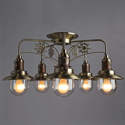 Потолочная люстра Arte Lamp SAILOR A4524PL-5AB фото 2 Потолочная люстра Arte Lamp SAILOR A4524PL-5AB фото 2