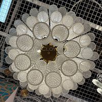 Люстра Cloyd FOULA C11 / Ø60 см - латунь (арт.11681)