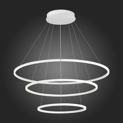 ST605.503.114 Cветильник подвесной SMART ST-Luce Белый/Белый LED 1*114W 2800-6500K AURA фото 4