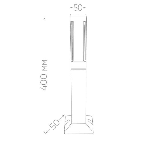 Светильник уличный светодиодный Feron DH602, 5W, 250Lm, 4000K, черный фото 5