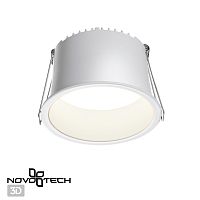 358901 SPOT NT22 536 белый Светильник встраиваемый светодиодный IP20 LED 4000К 12W 220V TRAN