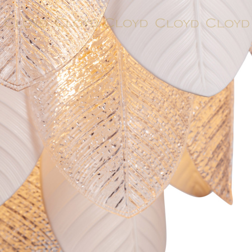 Люстра Cloyd TRAPESUND C19 / Ø62 см - бел.керамика - золото (арт.10662) фото 4