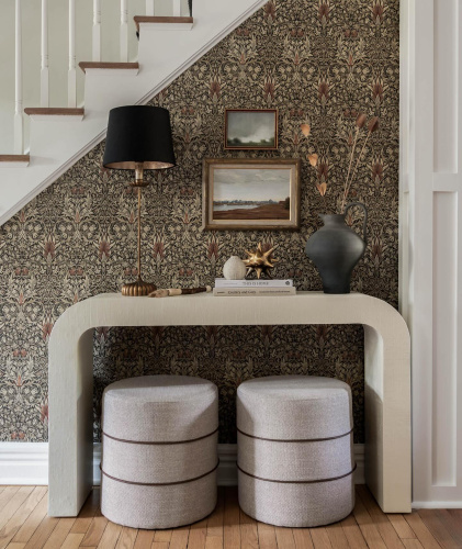 Настольная лампа "Грант" с черным абажуром фото 2 Настольная лампа "Грант" с черным абажуром фото 2