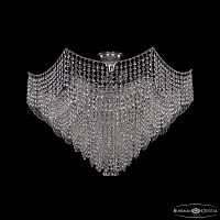 Потолочный светильник хрустальный 77071/77 Ni Bohemia Ivele Crystal (Богемия Ивеле Кристалл)