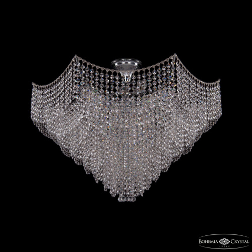 Потолочный светильник хрустальный 77071/77 Ni Bohemia Ivele Crystal (Богемия Ивеле Кристалл) Потолочный светильник хрустальный 77071/77 Ni Bohemia Ivele Crystal (Богемия Ивеле Кристалл)