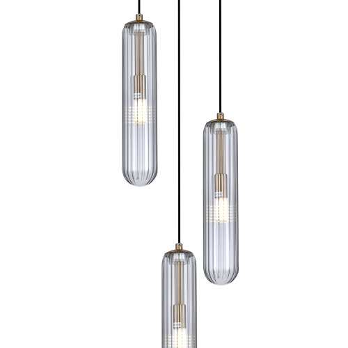 Подвесной светильник 160001/3P G9*5W Brass фото 3