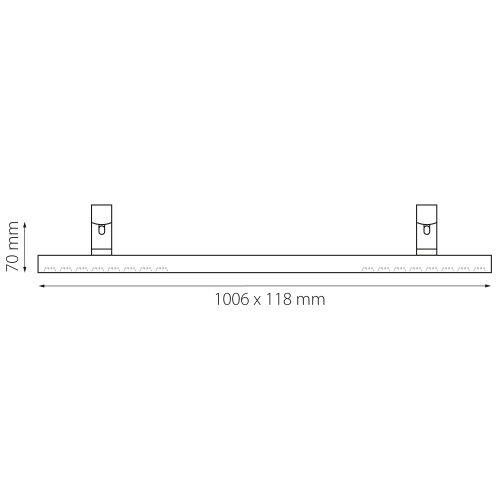 267737 Светильник 48V д/1-фазн трека DUE LED 2х24W 2900LM 90G ЧЕРНЫЙ 3000K IP20 фото 7 267737 Светильник 48V д/1-фазн трека DUE LED 2х24W 2900LM 90G ЧЕРНЫЙ 3000K IP20 фото 7