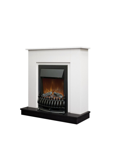 Каминокомплект АСТИ Белый/Уни Неро с очагом Электроочаг FOBOS ЛАЙТ/ФОБОС ЛАЙТ фото 2