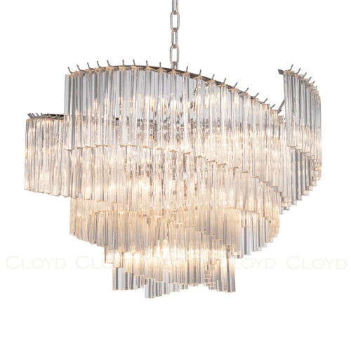 Люстра Cloyd EVOLUTE-A C24 / Ø100 см - хром (арт.11182) Люстра Cloyd EVOLUTE-A C24 / Ø100 см - хром (арт.11182)