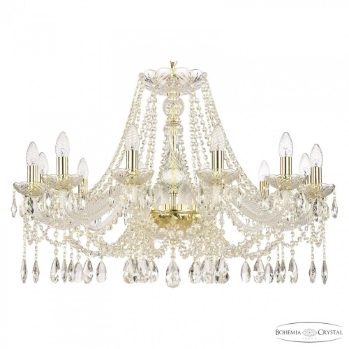 Люстра хрустальная 107/12/300 G Bohemia Ivele Crystal (Богемия Ивеле Кристалл) Люстра хрустальная 107/12/300 G Bohemia Ivele Crystal (Богемия Ивеле Кристалл)