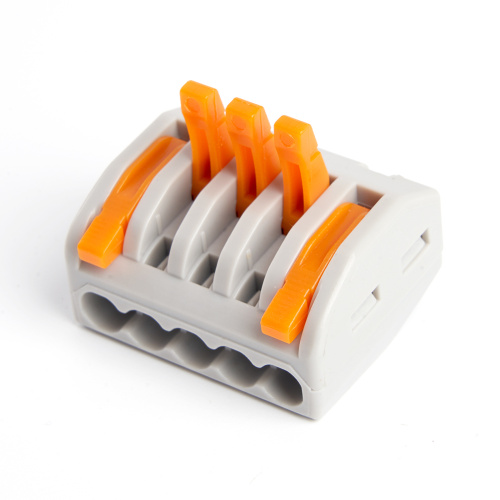 Клемма строительно-монтажная 5-проводная STEKKER, LD222-615 фото 7