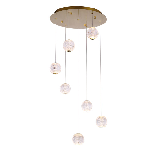 Подвесной светильник MD20001012-7A gold Подвесной светильник MD20001012-7A gold