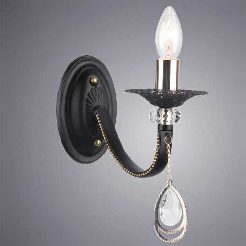 Бра Arte Lamp DALLAS A8540AP-1BK фото 2