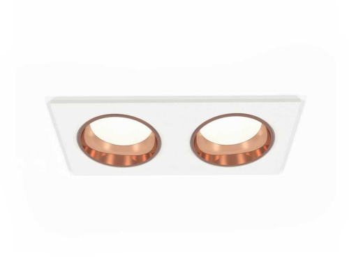 Комплект встраиваемого светильника Ambrella light Techno Spot XC6525005 SWH/PPG белый песок/золото розовое полированное (C6525, N6114)