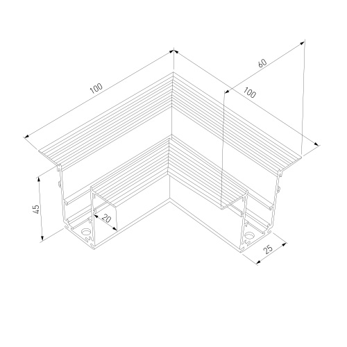Slim Magnetic Коннектор угловой для встраиваемого шинопровода белый 85092/11 85092/11 фото 4 Slim Magnetic Коннектор угловой для встраиваемого шинопровода белый 85092/11 85092/11 фото 4